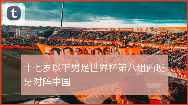十七岁以下男足世界杯第八组西班牙对阵中国